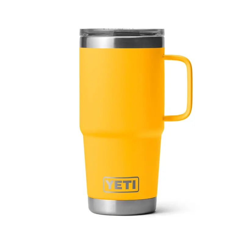 Yeti Rambler 20oz Travel Mug with Stronghold Lid Alpine Yellow