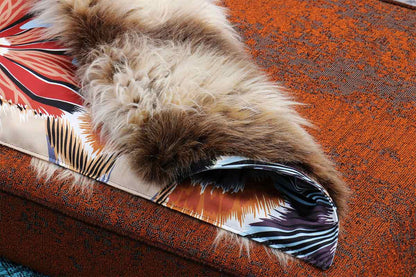 Lit pour chat « Inuit » orange automne