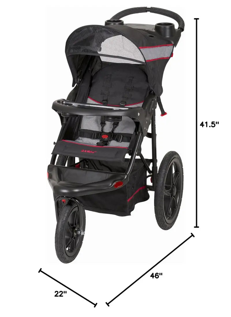 Baby Trend Millennium Jogging Stroller  All-Terrain Range Model for Active Parents
