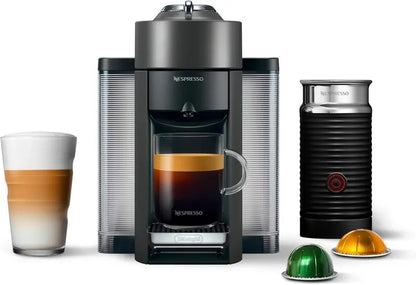 De’Longhi Nespresso Vertuo Coffee & Espresso System  Smart Capsule Recognition, Rich Crema, and Versatile Brew Sizes
