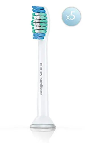 Philips Sonicare SimplyClean Replacement Brush Heads, 5 Pack, White HX6015/03