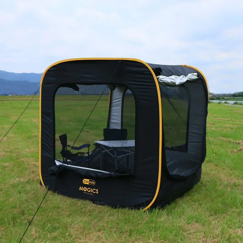 MOGICS Carsule Portable Pop-Up Car Cabin  Compact Travel Shelter for Vehicles