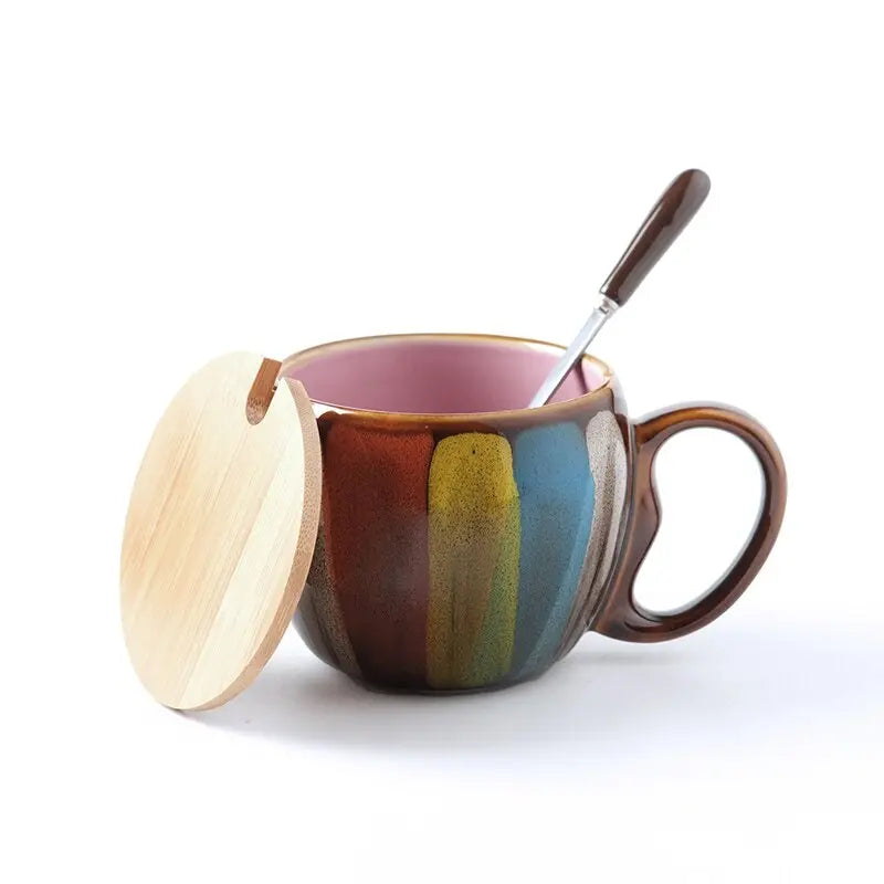 Zonema Kokoro Dual Mug Set  Two Complementary Ceramic Espresso Cups