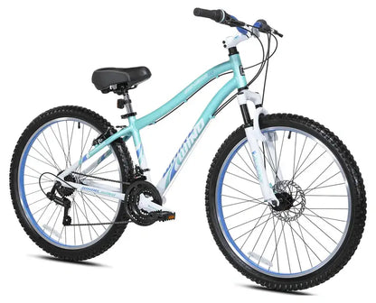 Genesis Whirlwind 26-Inch Teal Women’s Mountain Bike  Lightweight Aluminum Frame