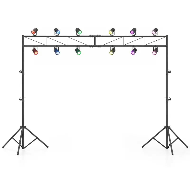 Lighting Truss System  Supports 12 Fixtures, 110-LB Load Capacity