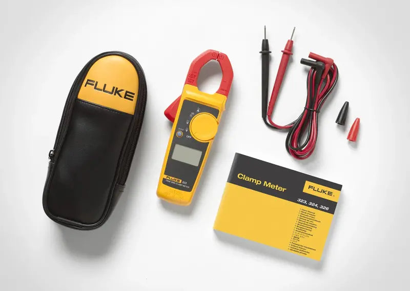 Fluke Clamp Meter for Accurate AC/DC Current Measurement  Electrician’s Essential Tool