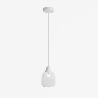 Suspension en m tal blanc