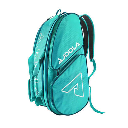 JOOLA Tour Elite Pro Pickleball Bag  Turquoise and Teal Multi-Compartment Sport Duffel