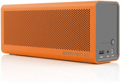 Portable Bluetooth Speaker with 18-Hour Battery Life and Built-in Power Bank