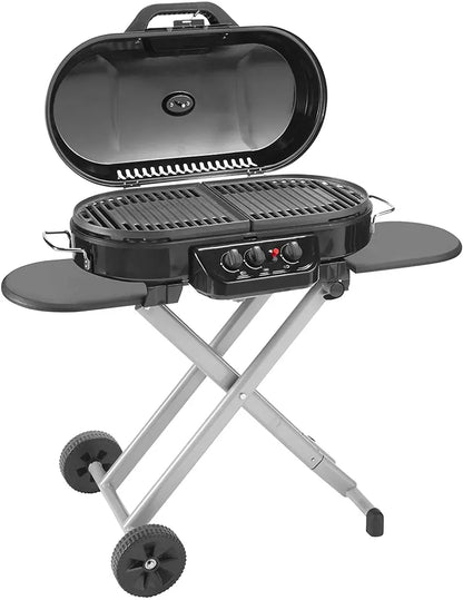 Coleman RoadTrip 285 Portable Stand-Up Propane Grill with Foldable Legs