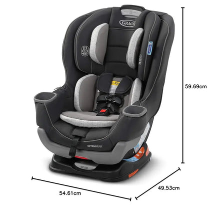 Extend2Fit Convertible Infant Car Seat  Rear- & Forward-Facing with Adjustable Legroom Panel