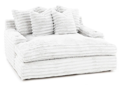 Nestle Chaise Lounge With Dual Cupholders And Charging Ports