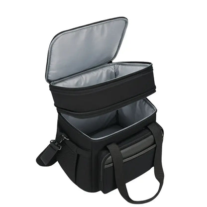Expandable Insulated Lunch Bag  Dual Capacity (15L/22L), Leak-Resistant Design