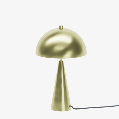 Lampe champignon   poser en m tal dor  Monet