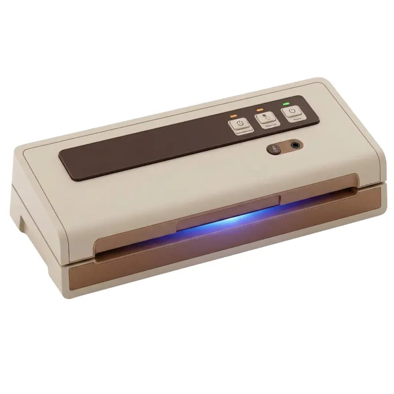 Compact Vacuum Sealer Starter Kit  95kPa Suction, Pre-Cut Bags Included