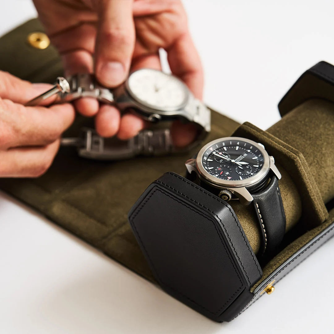 Double Watch Roll - Black