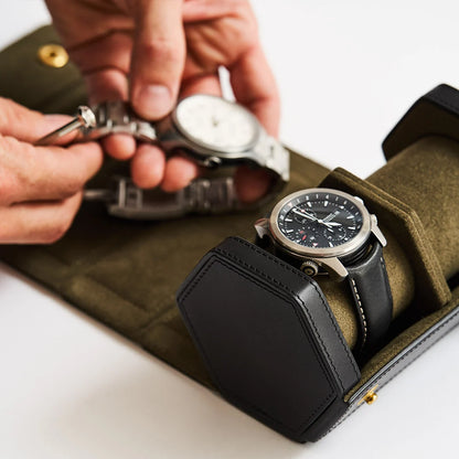 Double Watch Roll - Black