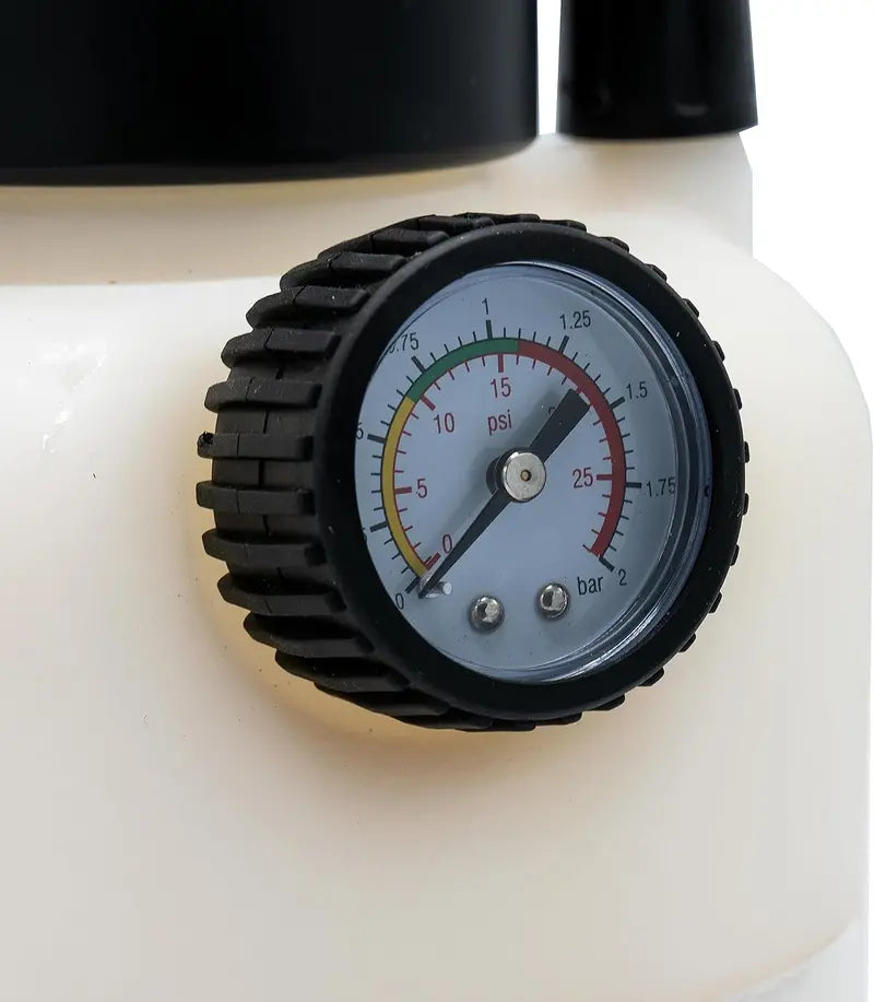 Professional 3L Pressure Brake Bleeder Kit with 1L Bottle, Compatible with ABS & Traction Control, Single-Person Use