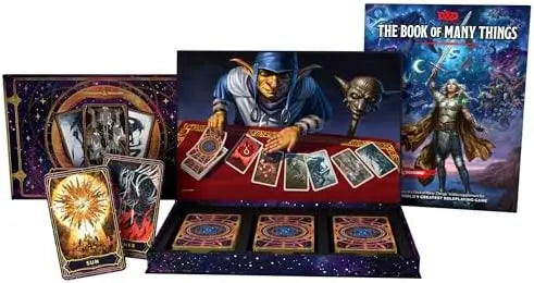 Dungeons & Dragons Deck of Many Things  Includes Book of Many Things