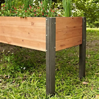 Premium Raised Garden Bed Planter  70″ x 24″ x 29″ Outdoor Grow Box