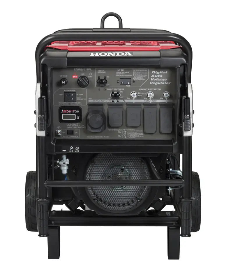 Honda EB10000 Industrial-Grade Generator  10,000W Output with CO-MINDER Safety Sensor