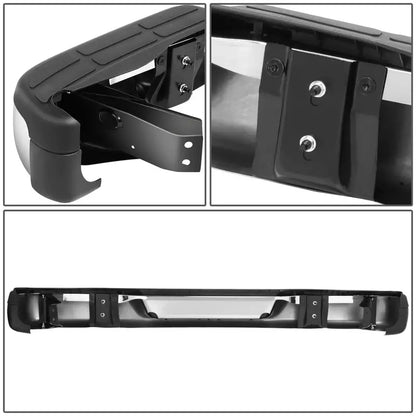 Chevrolet Express & GMC Savana Rear Step Bumper  Chrome Finish, Fits 19962023 1500/2500/3500 Vans