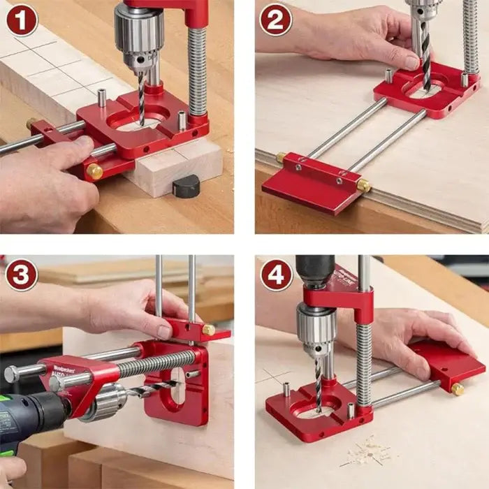 FlexiMark Precision Drilling Locator Tool with Adjustable Guide