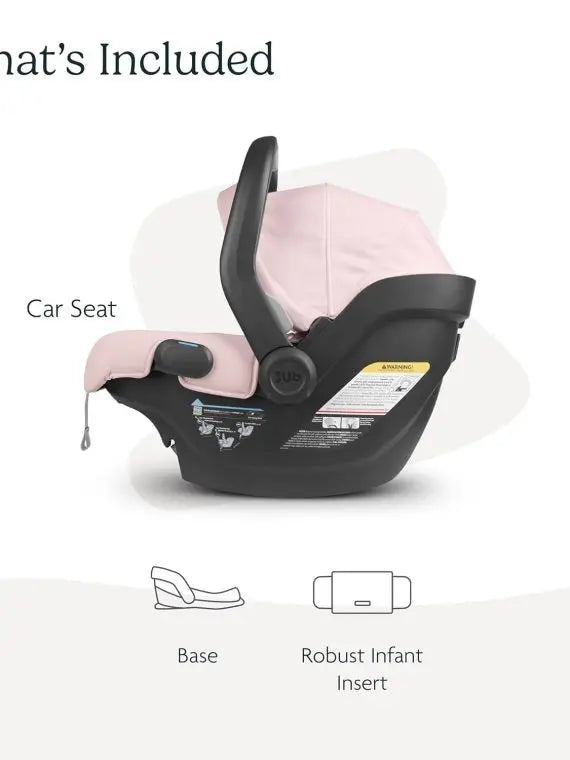 Alice Infant Car Seat with SmartSecure Technology, Easy Installation, Stroller Attachment, Includes Base & Insert  Jake (Charcoal)