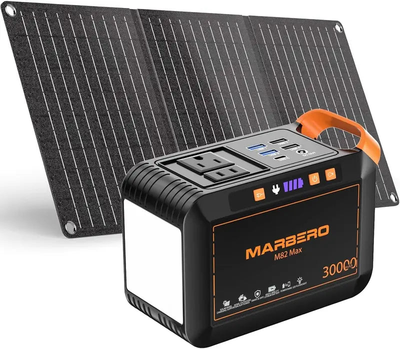 Compact Portable Power Station — 88Wh Solar-Compatible Lithium Battery with Fast-Charging Output