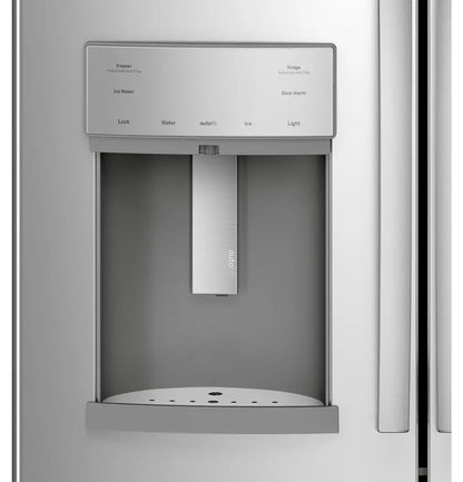 GE Profile ENERGY STAR French-Door Refrigerator  27.7 Cu. Ft with Fingerprint-Resistant Finish & Hands-Free AutoFill Dispenser