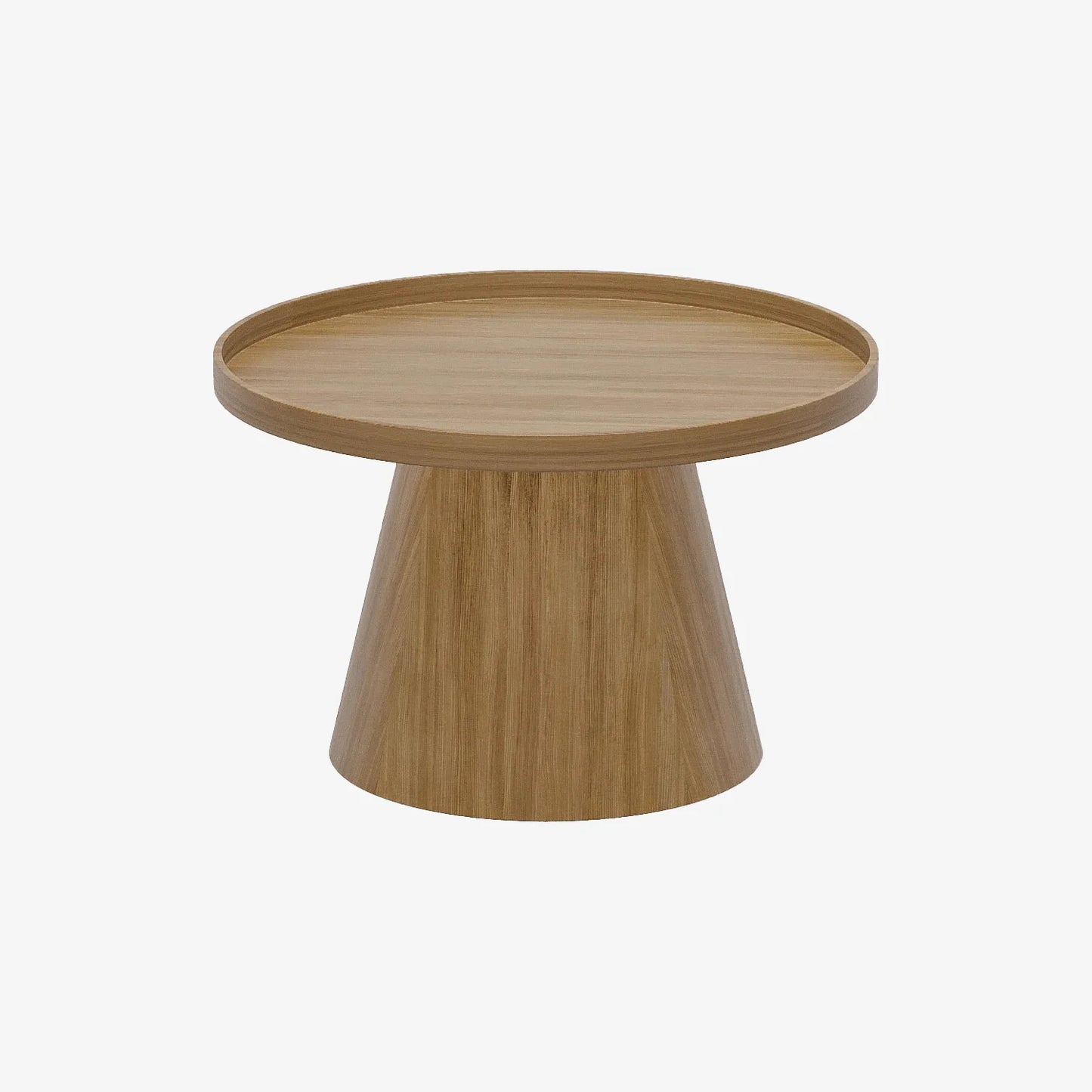 Table d'appoint ronde en bois