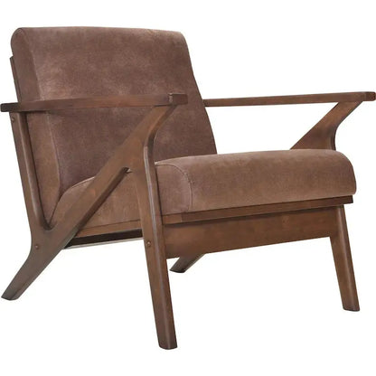 Omax Decor Zola Lounge Chair  Stylish Upholstered Accent Seating with Contemporary Profile