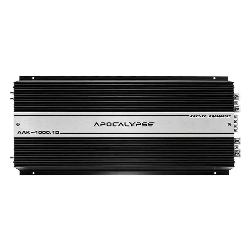 Deaf Bonce STU-1546-D2 15-Inch Dual 2-Ohm Subwoofer with Matching Monoblock Amplifier Package
