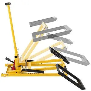 Heavy-Duty Hydraulic Lawn Mower Lift  26″ Lift Height, 500 lb Capacity for Ride-Ons & ATVs
