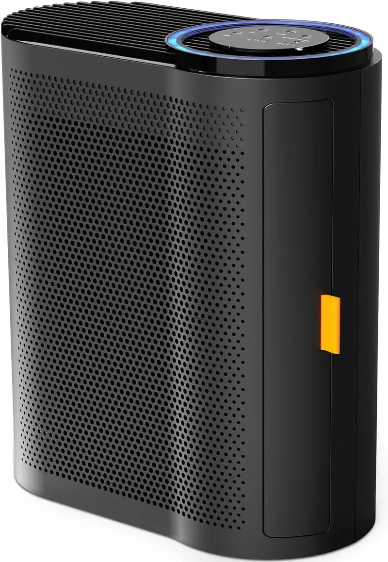 MK04 Air Purifier for Large Rooms, 1095 Sq Ft Coverage, HEPA Filter, Air Quality Sensors, Auto Function, White