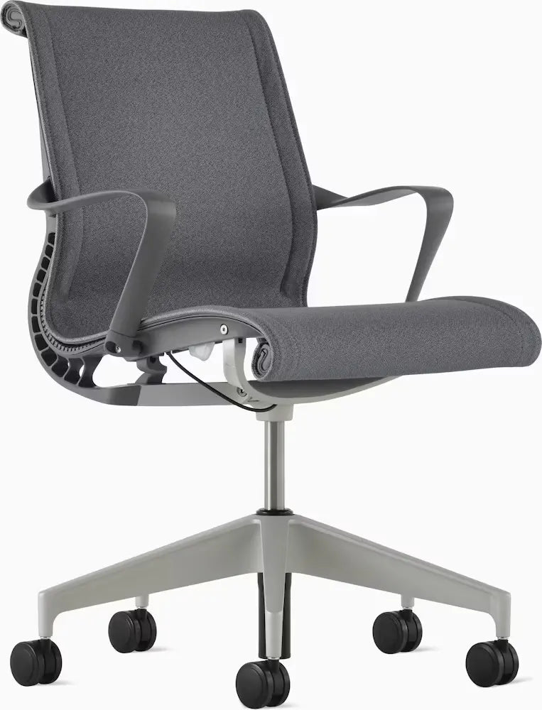 Setu Chair with Armrests  Flexible Kinetic Support &amp; Four-Way Adjustable Arms