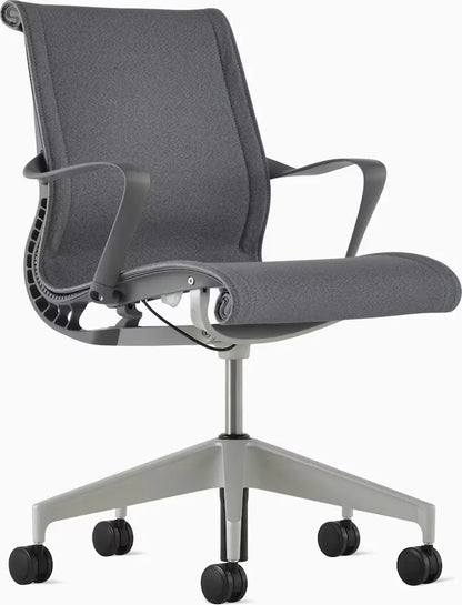 Setu Chair with Armrests  Flexible Kinetic Support &amp; Four-Way Adjustable Arms