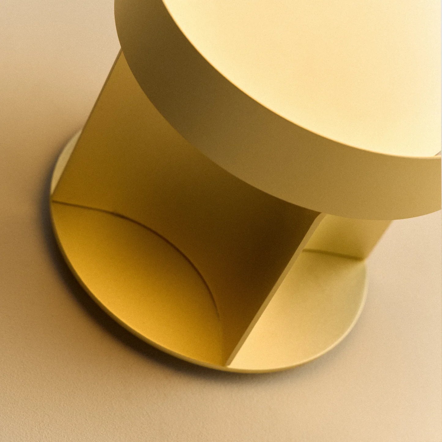 Loop Wall Light in Gold + Sphere IV
