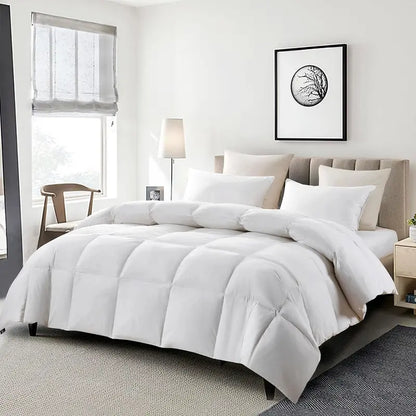 Serta Hotel Luxury Hypoallergenic Duvet Insert | Premium Down-Alternative Comforter for Year-Round Use, Soft Breathable Fabric &amp; Fluffy Fill