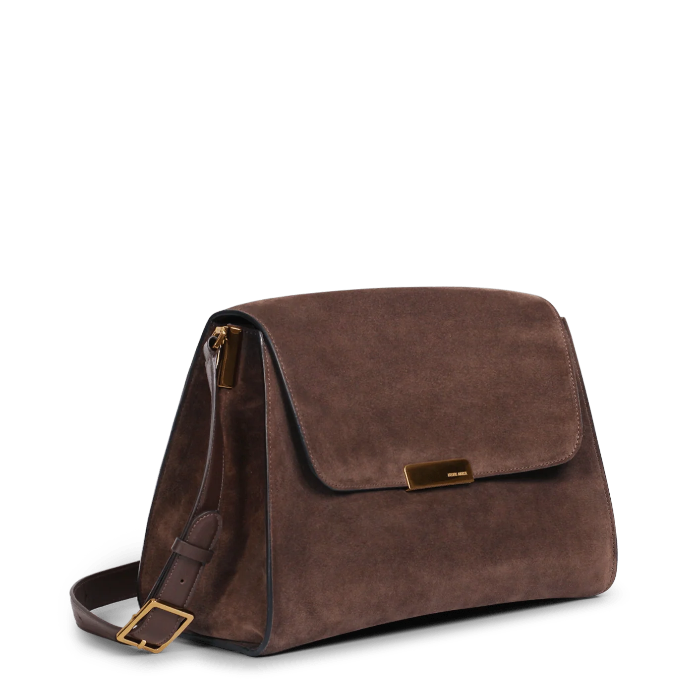 Amelot  - Cuir Velours Chocolat
