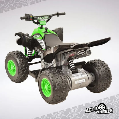 Yamaha 12V Raptor ATV Ride-On  Kids’ Powered Vehicle (Ages 3+), 5 MPH Max Speed