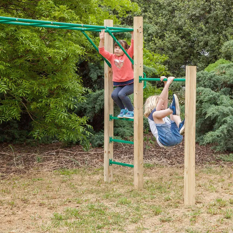 Lifespan Kids 2.5m Monkey Bars  Modular Outdoor Fitness Play Set for Children
