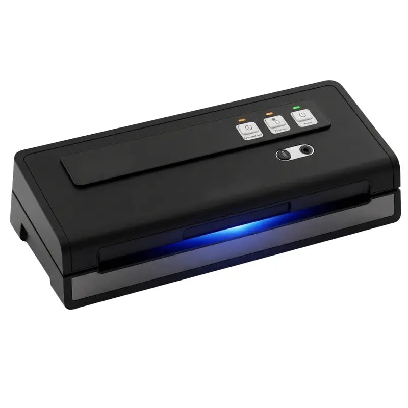Compact Vacuum Sealer Starter Kit  95kPa Suction, Pre-Cut Bags Included