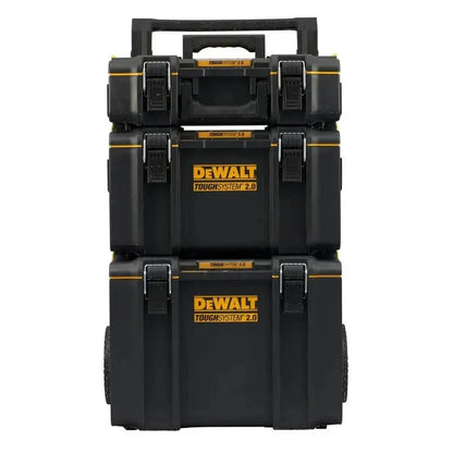 DEWALT ToughSystem 2.0 24″ Tower Tool Box System  3-Piece Modular Set (DWST60437)