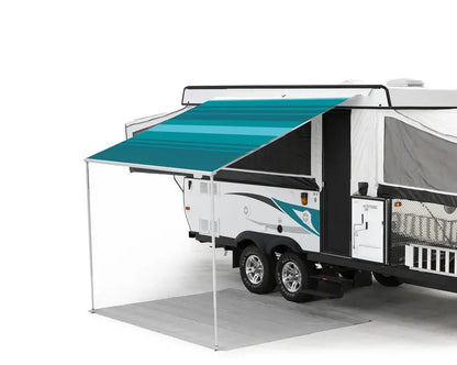 Carefree Campout Vinyl Awning Bag | Teal 3.0m (9’10”) Portable Shade Solution for RVs & Camping