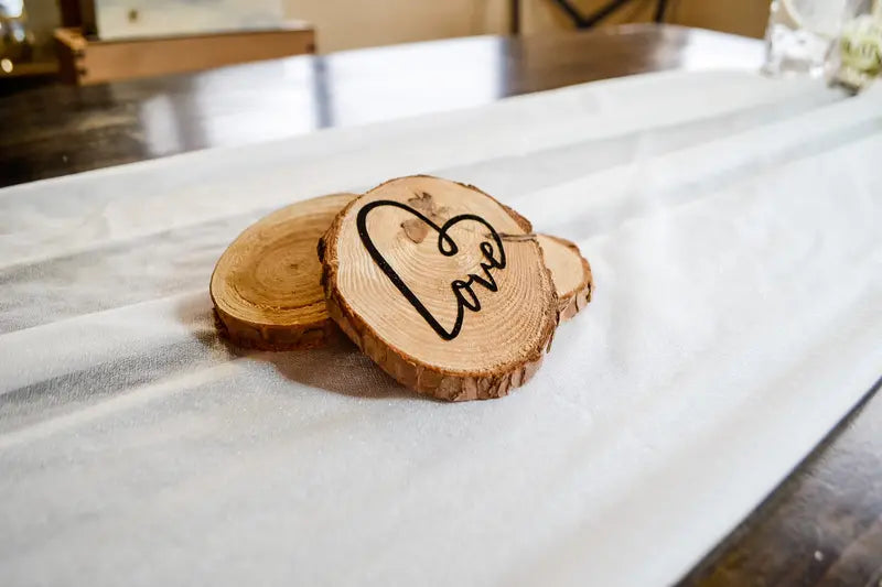 Handmade Rustic Wooden Coasters for Home or Entertaining