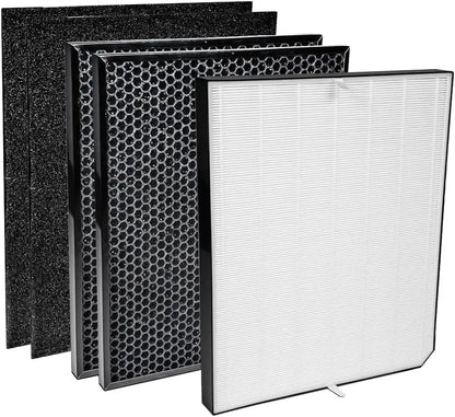 AirDoctor AD3000/AD3500 Replacement Filter Pack: 1 UltraHEPA & 2 Carbon/Gas Filters, 1-Year Supply