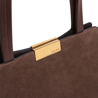 Sévigné - Cuir Velours Chocolat