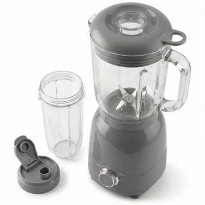 Compact 600W Multi-Function Blender Set  48oz Pitcher + 16oz Travel Cup