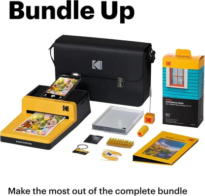 KODAK Dock ERA Plus Instant Photo Printer  4PASS 4×6 Thermal Printer with Easy Mobile Printing